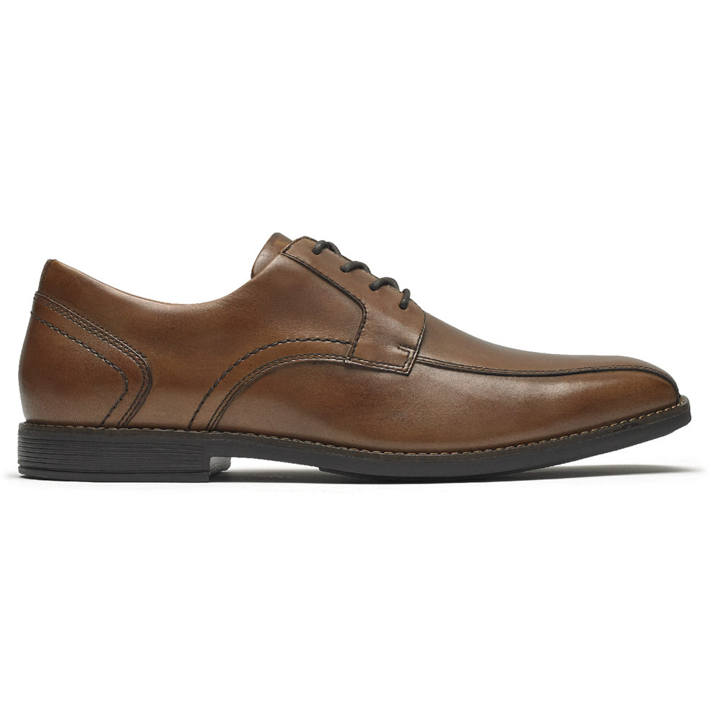 Rockport Mens Slayter Bike Toe - Oxfords Brown - PVX283401